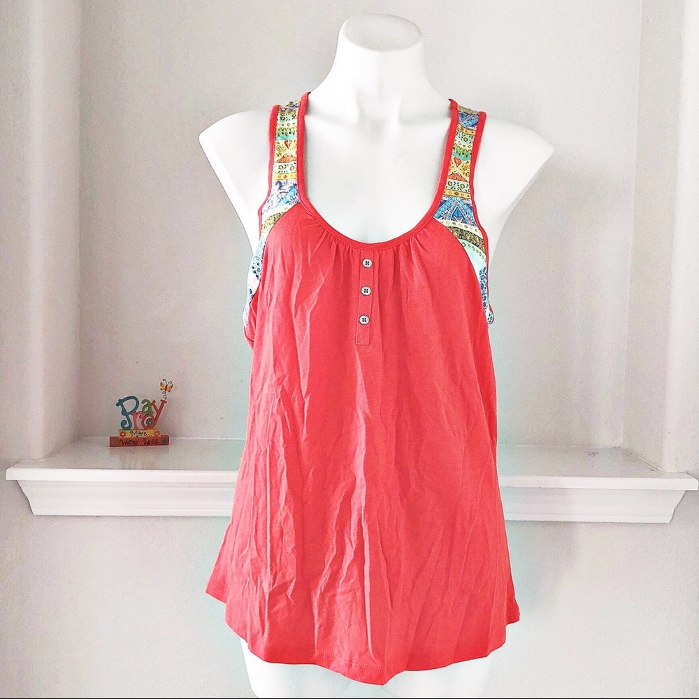 Echo Sleepwear Pajama Racerback Top Size XL
